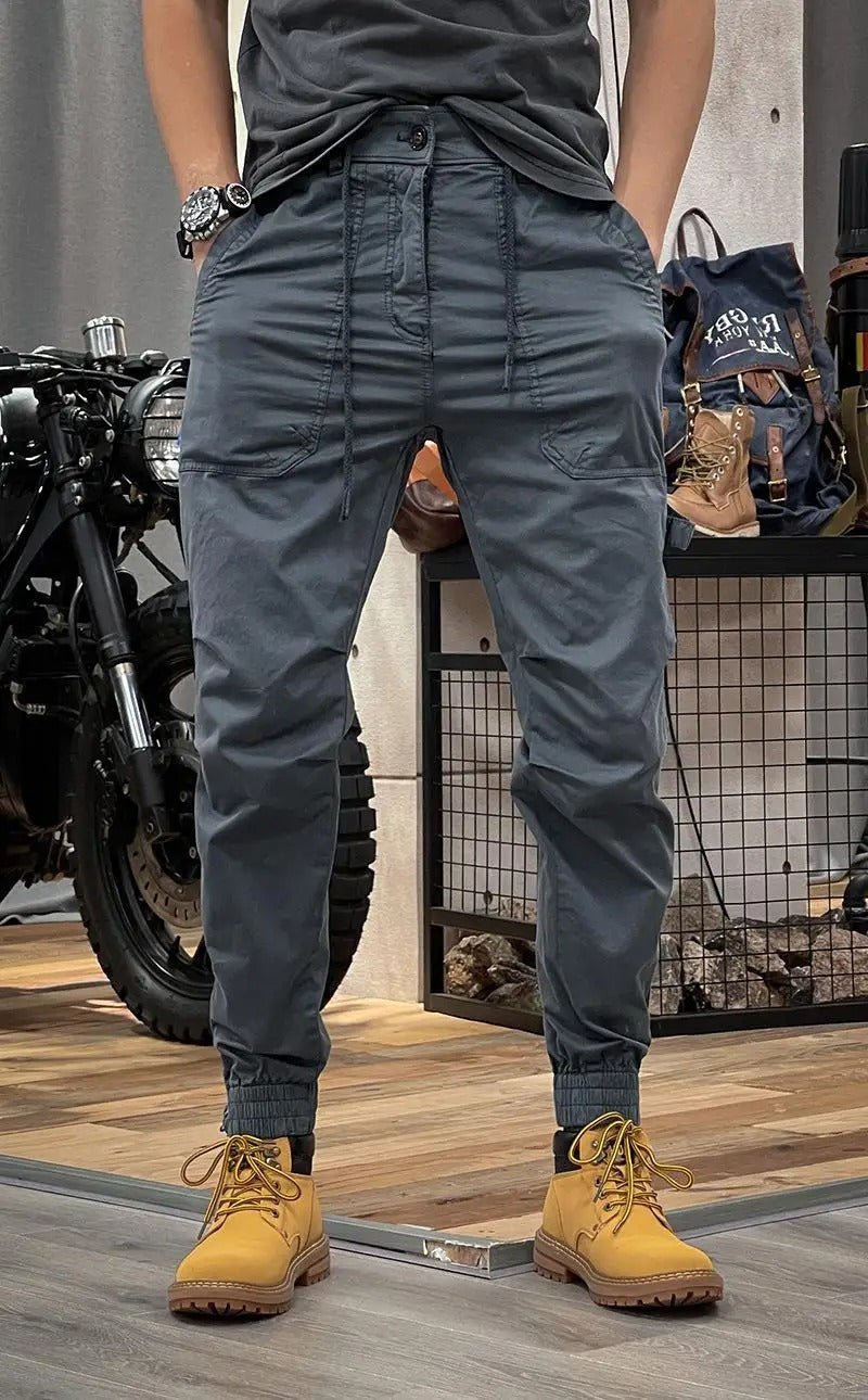 Jack | Men's Cargo Jogger Pants with Drawstring Waist