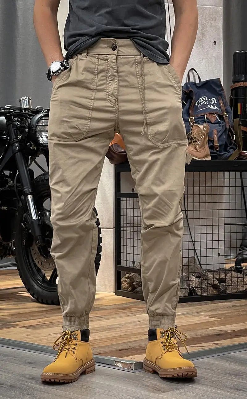 Jack | Men's Cargo Jogger Pants with Drawstring Waist