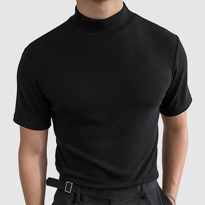 Jamison | Men's Fitted Mock Neck Tee