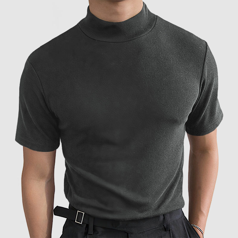 Jamison | Men's Fitted Mock Neck Tee