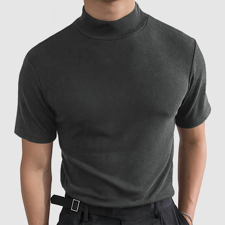 Jamison | Men's Fitted Mock Neck Tee