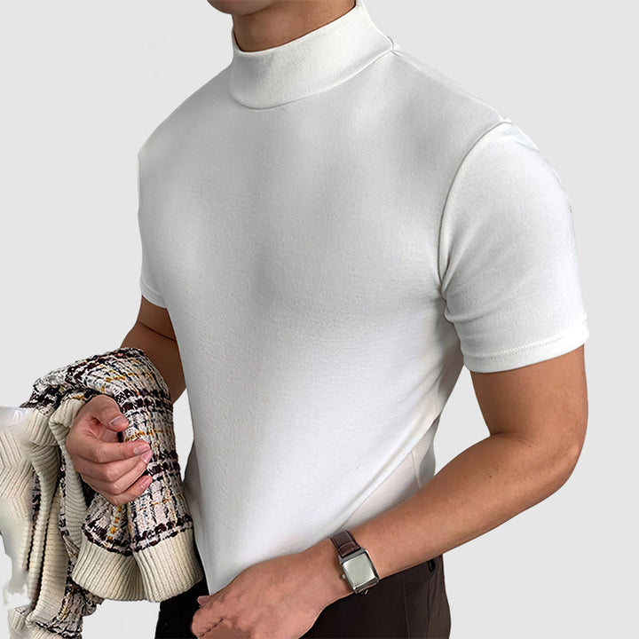 Jamison | Men's Fitted Mock Neck Tee