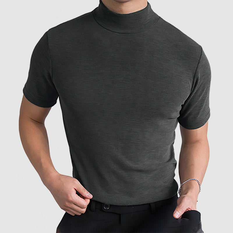 Jamison | Men's Fitted Mock Neck Tee