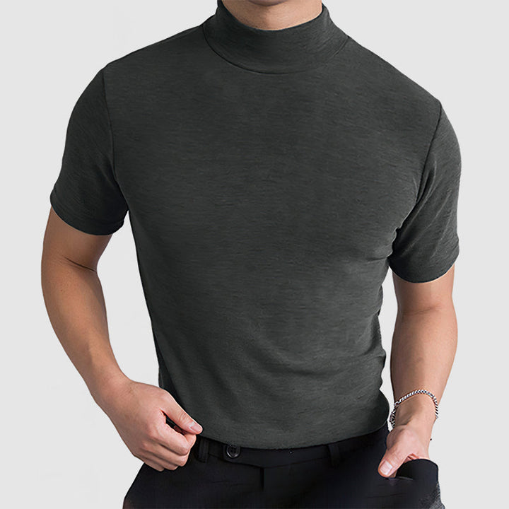 Jamison | Men's Fitted Mock Neck Tee
