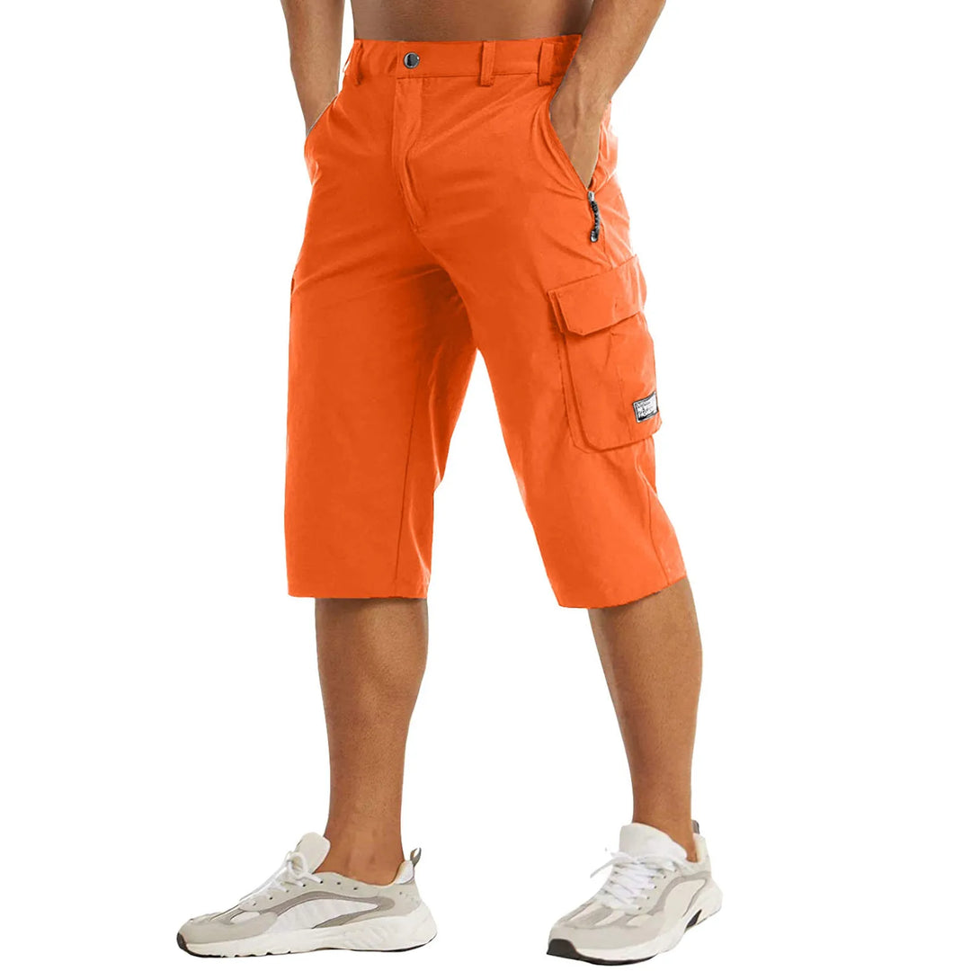 Jerry | Men's Cargo Capri Shorts-Metro Lane Plaza