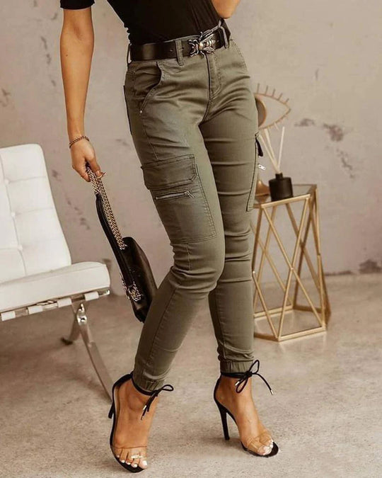 Jinny | Women's Cargo Jeans-Metro Lane Plaza