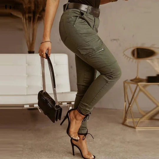 Jinny | Women's Cargo Jeans-Metro Lane Plaza