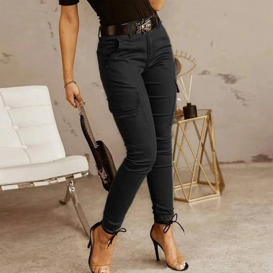 Jinny | Women's Cargo Jeans-Metro Lane Plaza
