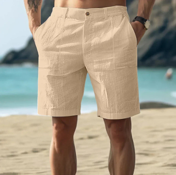 Jonathan | Men's Casual Mid-Length Shorts-Metro Lane Plaza