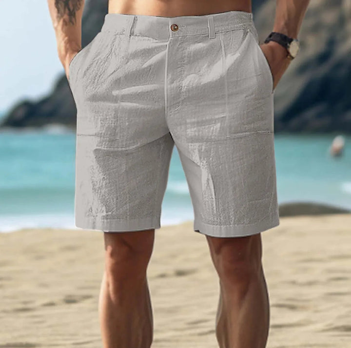 Jonathan | Men's Casual Mid-Length Shorts-Metro Lane Plaza