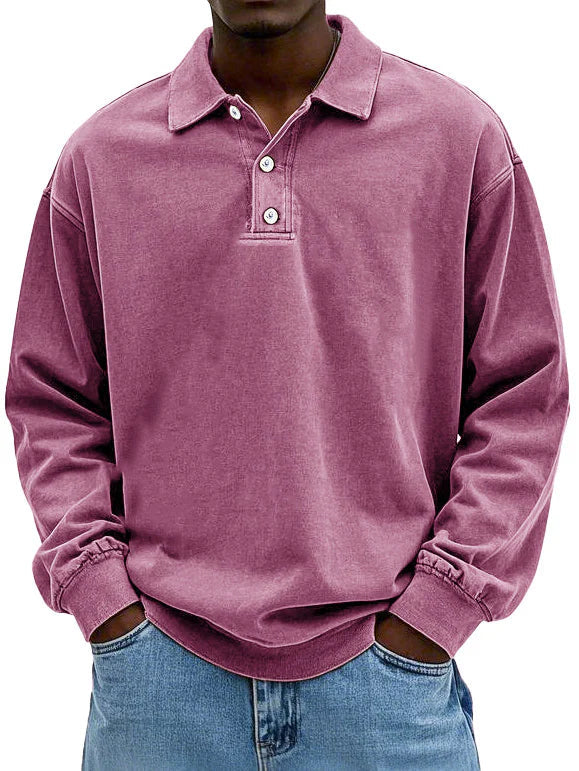 Jordan | Men's Long Sleeve Button-Down Dress Shirt-Metro Lane Plaza
