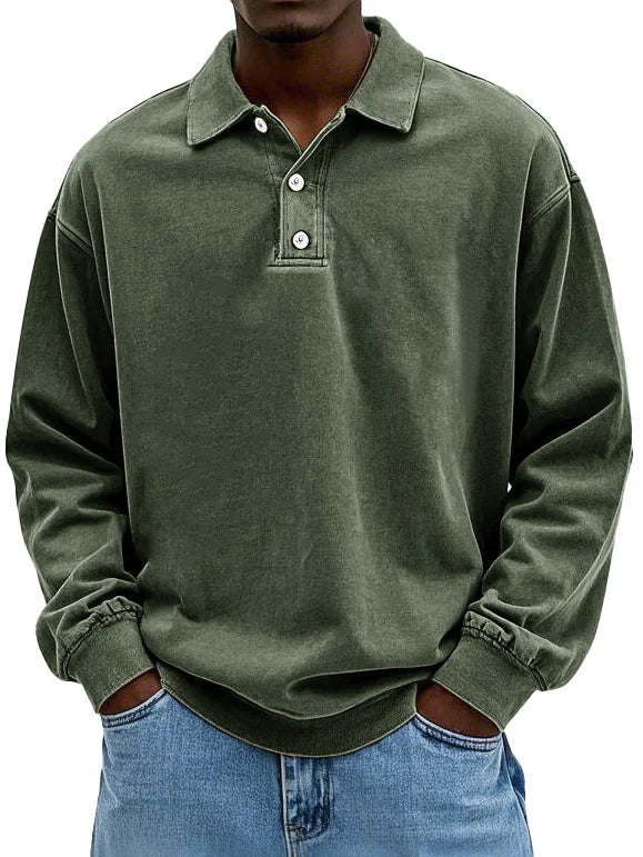 Jordan | Men's Long Sleeve Button-Down Dress Shirt-Metro Lane Plaza
