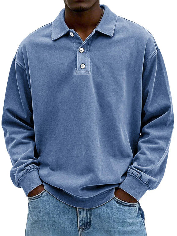 Jordan | Men's Long Sleeve Button-Down Dress Shirt-Metro Lane Plaza