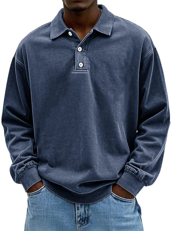 Jordan | Men's Long Sleeve Button-Down Dress Shirt-Metro Lane Plaza