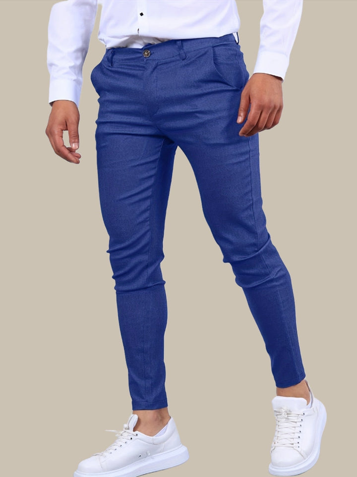 Men's Stretch Skinny-Fit Chino Pants for Modern Style-Metro Lane Plaza