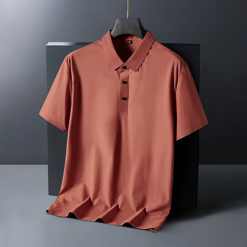 Josiah | Men's Casual Button-Down Polo Shirt