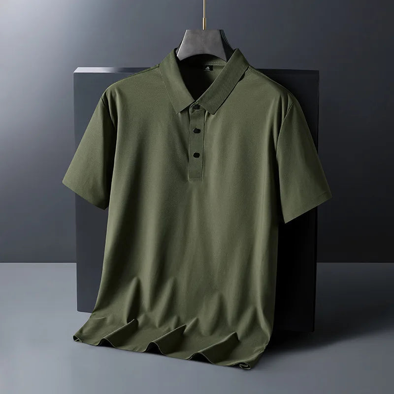 Josiah | Men's Casual Button-Down Polo Shirt