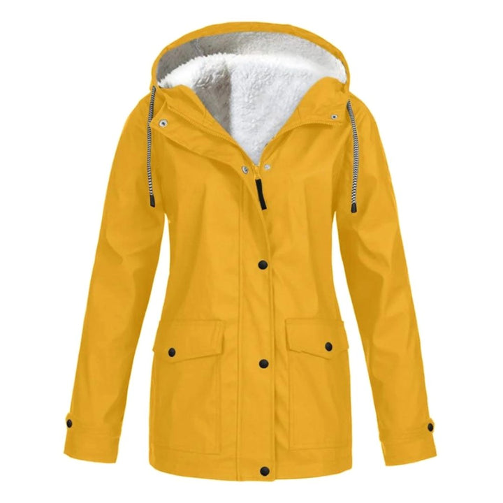 Women's Lightweight Windproof Hooded Rain Jacket for Autumn