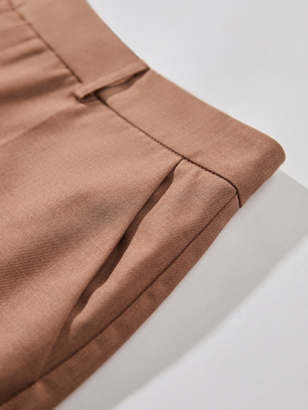 Kehlia | Women's High-Waisted Straight Cropped Trousers-Metro Lane Plaza