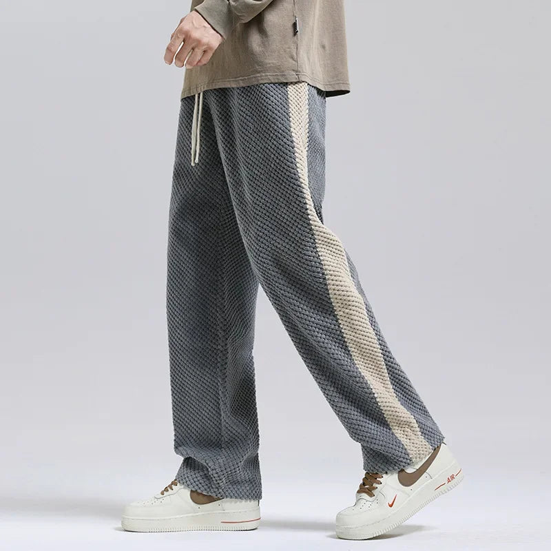 Kelvin | Men's Relaxed Fit Wide Leg Track Pants
