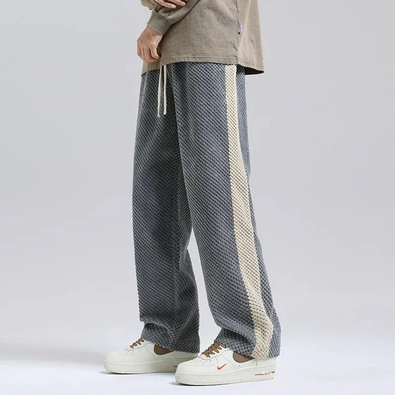Kelvin | Men's Relaxed Fit Wide Leg Track Pants