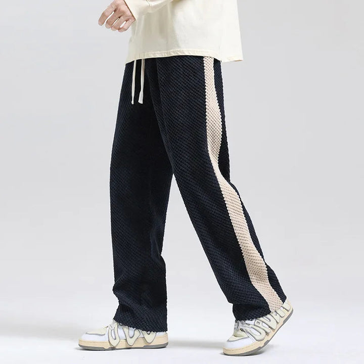 Kelvin | Men's Relaxed Fit Wide Leg Track Pants