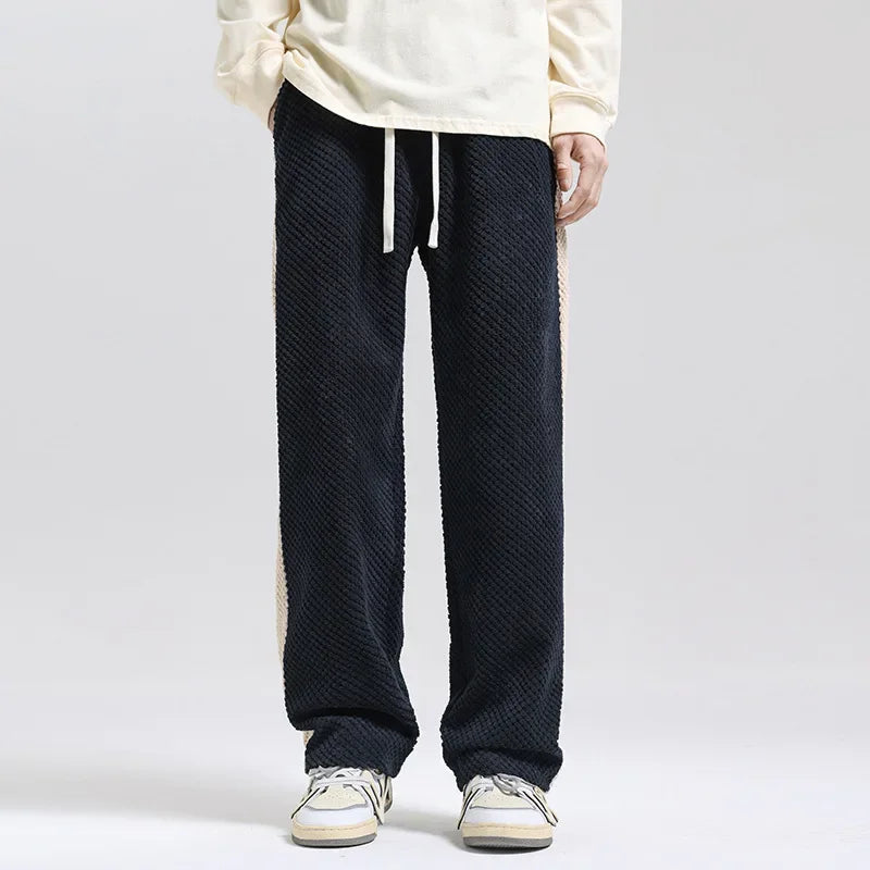 Kelvin | Men's Relaxed Fit Wide Leg Track Pants
