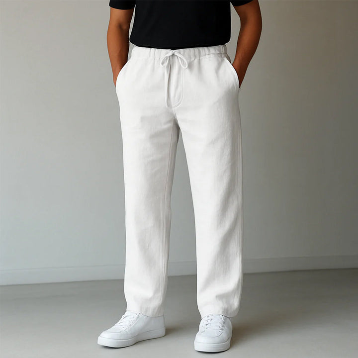 Kenneth | Men's Wide Leg Casual Drawstring Pants