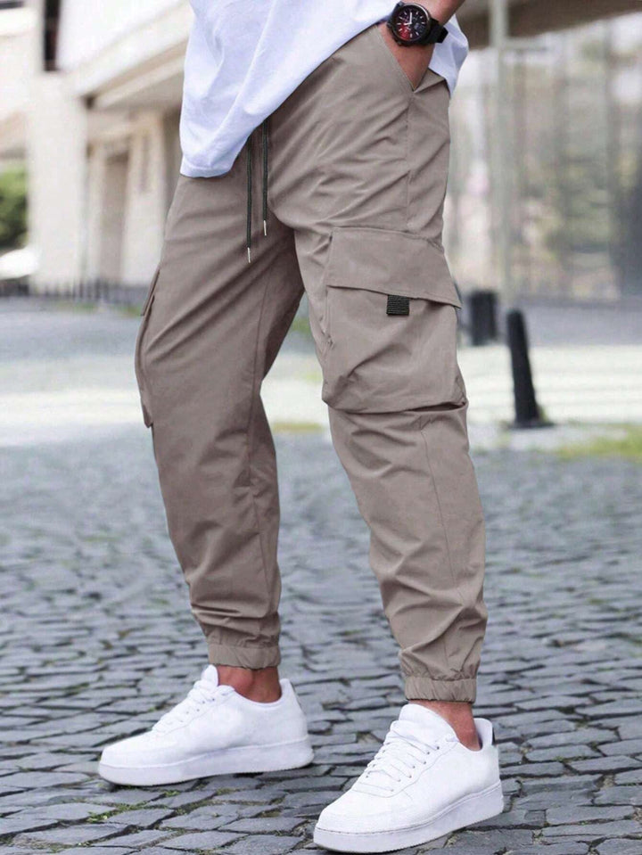 Kirk | Men's Casual Cargo Jogger Pants-Metro Lane Plaza