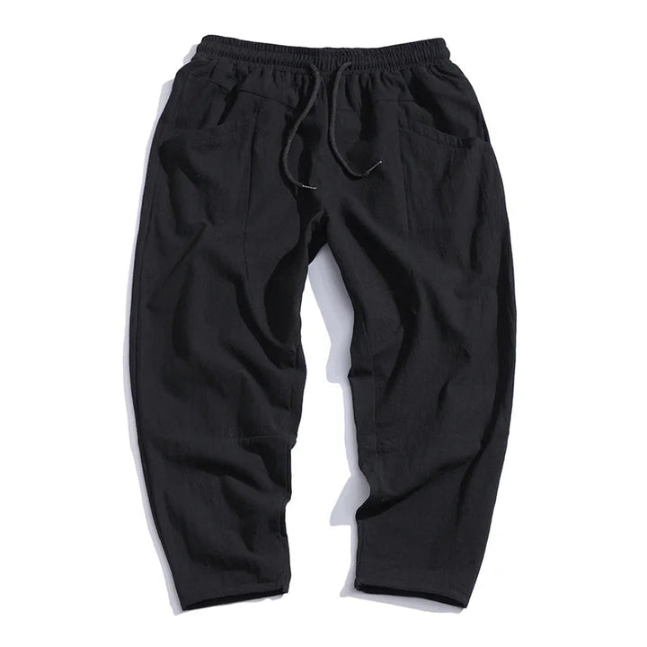 Kris | Men's Casual Cropped Drawstring Pants