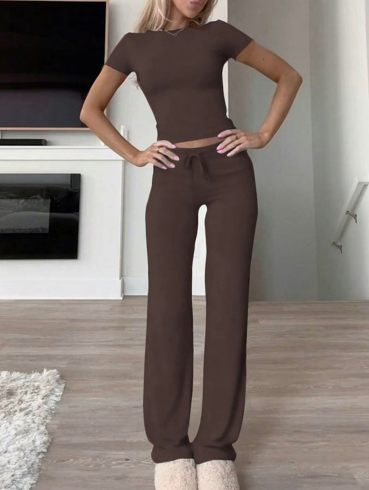 Krisha | Women's Luxe 2-Piece Lounge Set-Metro Lane Plaza