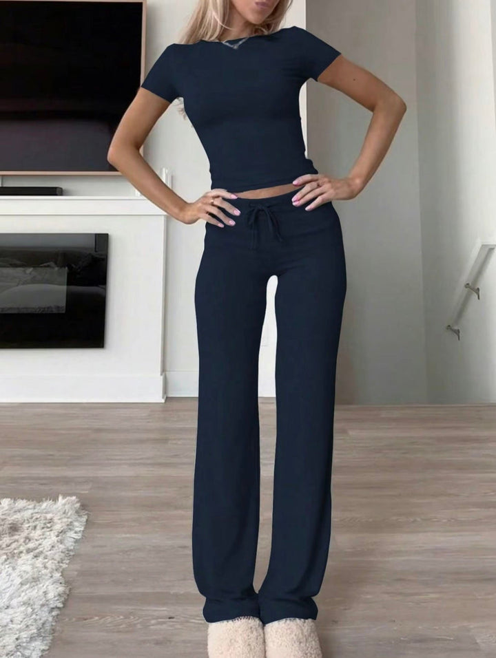 Krisha | Women's Luxe 2-Piece Lounge Set-Metro Lane Plaza