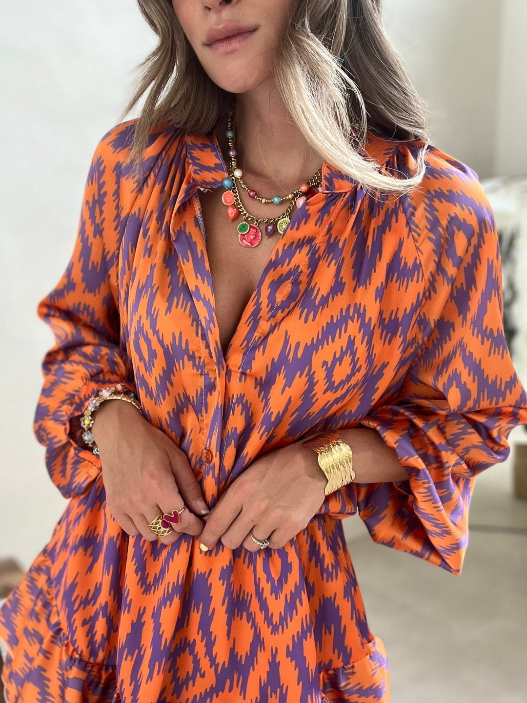 Eleanor | Flattering Ruffle Mini Dress for Effortless Style-Metro Lane Plaza