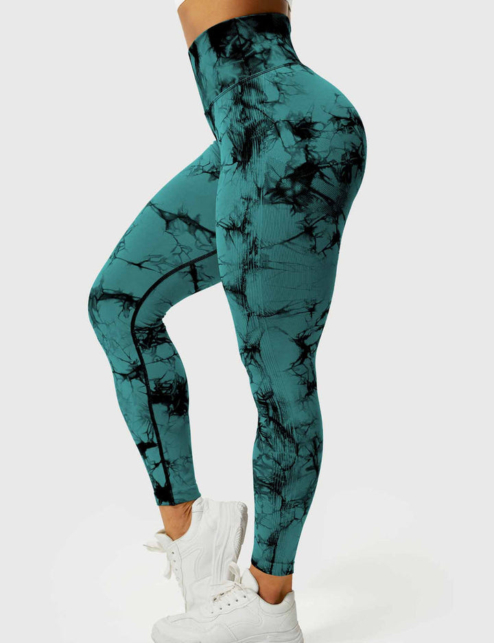 Laina | Women's Comfortable Tie Dye Leggings-Metro Lane Plaza
