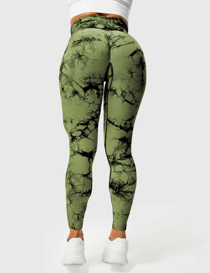 Laina | Women's Comfortable Tie Dye Leggings-Metro Lane Plaza