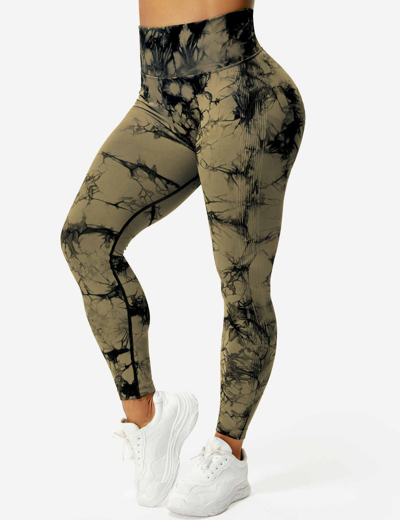Laina | Women's Comfortable Tie Dye Leggings-Metro Lane Plaza
