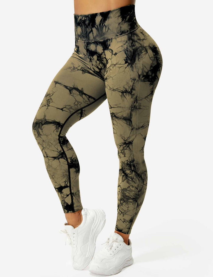 Laina | Women's Comfortable Tie Dye Leggings-Metro Lane Plaza