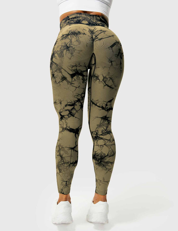 Laina | Women's Comfortable Tie Dye Leggings-Metro Lane Plaza