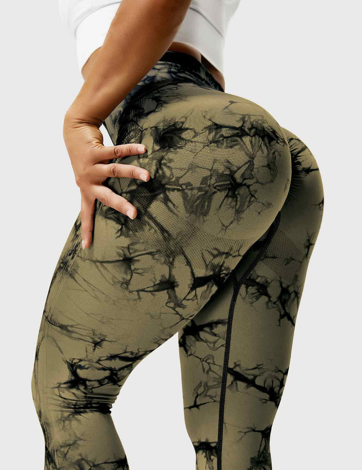 Laina | Women's Comfortable Tie Dye Leggings-Metro Lane Plaza