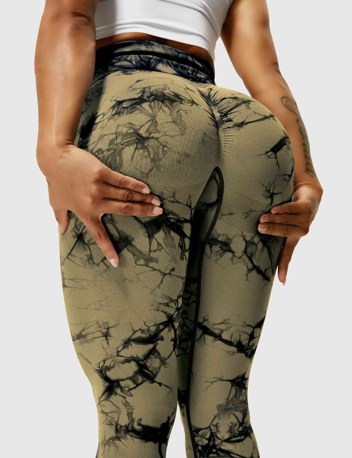 Laina | Women's Comfortable Tie Dye Leggings-Metro Lane Plaza