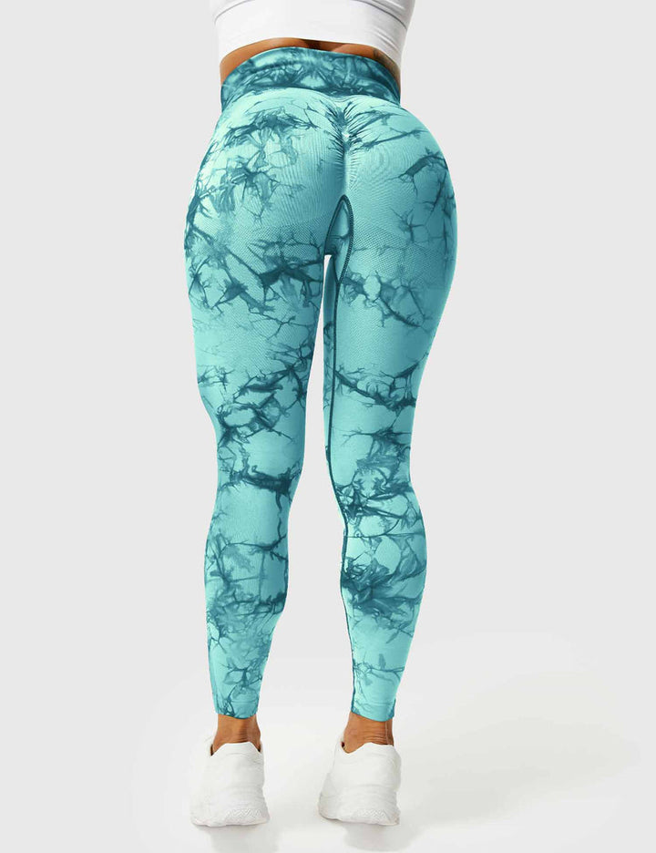 Laina | Women's Comfortable Tie Dye Leggings-Metro Lane Plaza