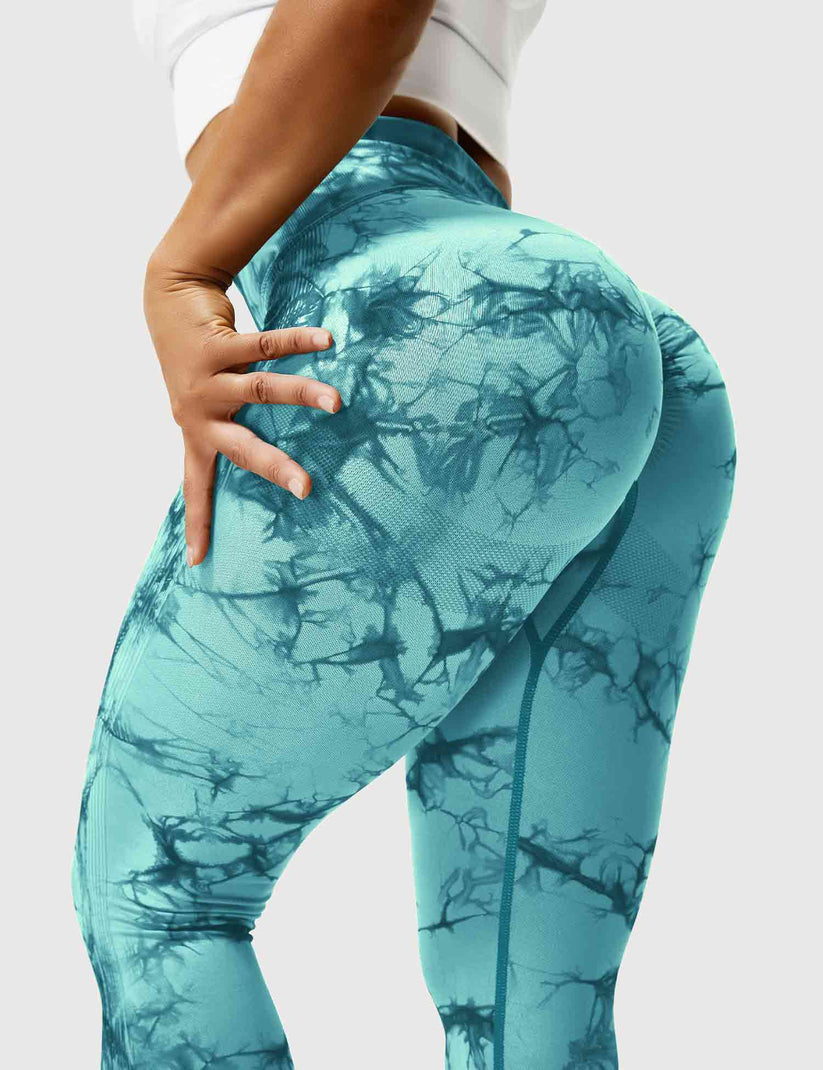 Laina | Women's Comfortable Tie Dye Leggings-Metro Lane Plaza