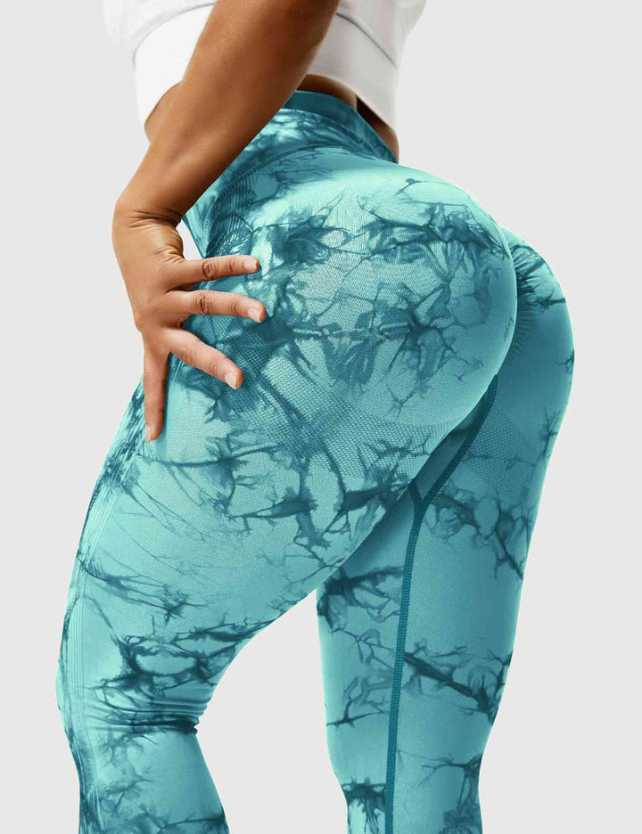 Laina | Women's Comfortable Tie Dye Leggings-Metro Lane Plaza