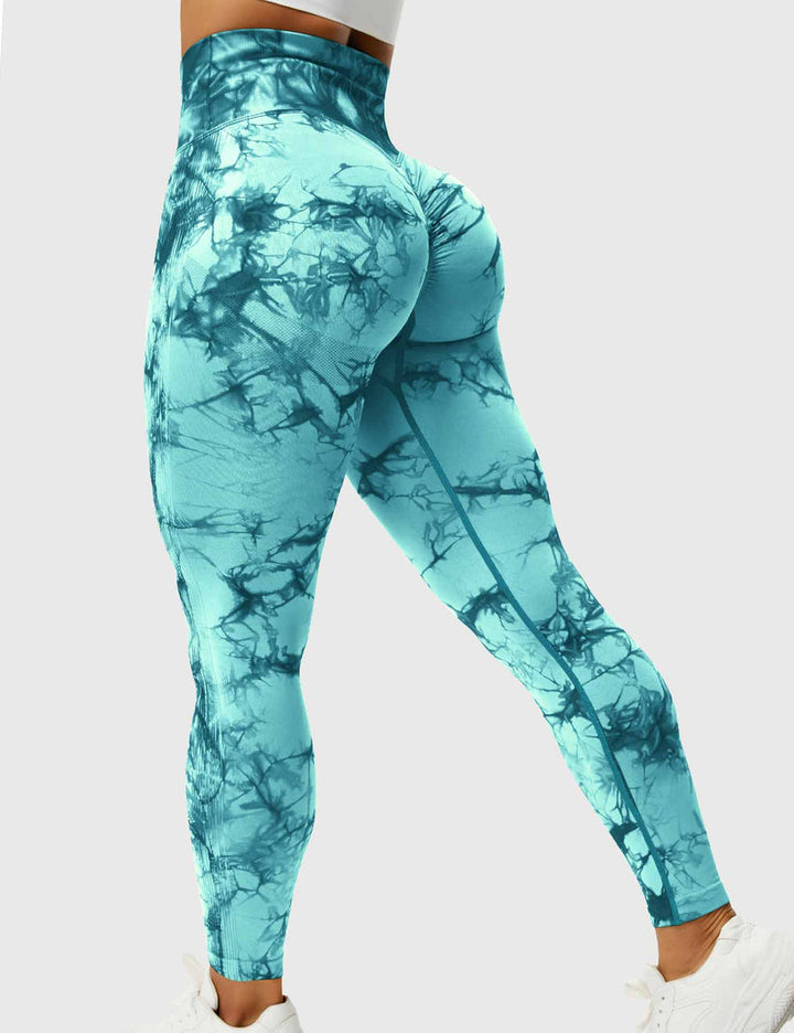 Laina | Women's Comfortable Tie Dye Leggings-Metro Lane Plaza