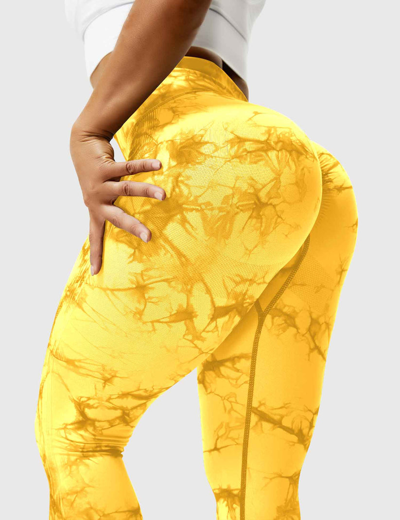Laina | Women's Comfortable Tie Dye Leggings-Metro Lane Plaza