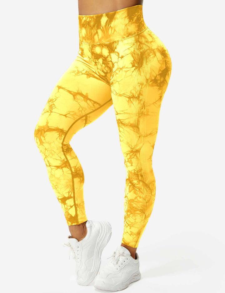 Laina | Women's Comfortable Tie Dye Leggings-Metro Lane Plaza