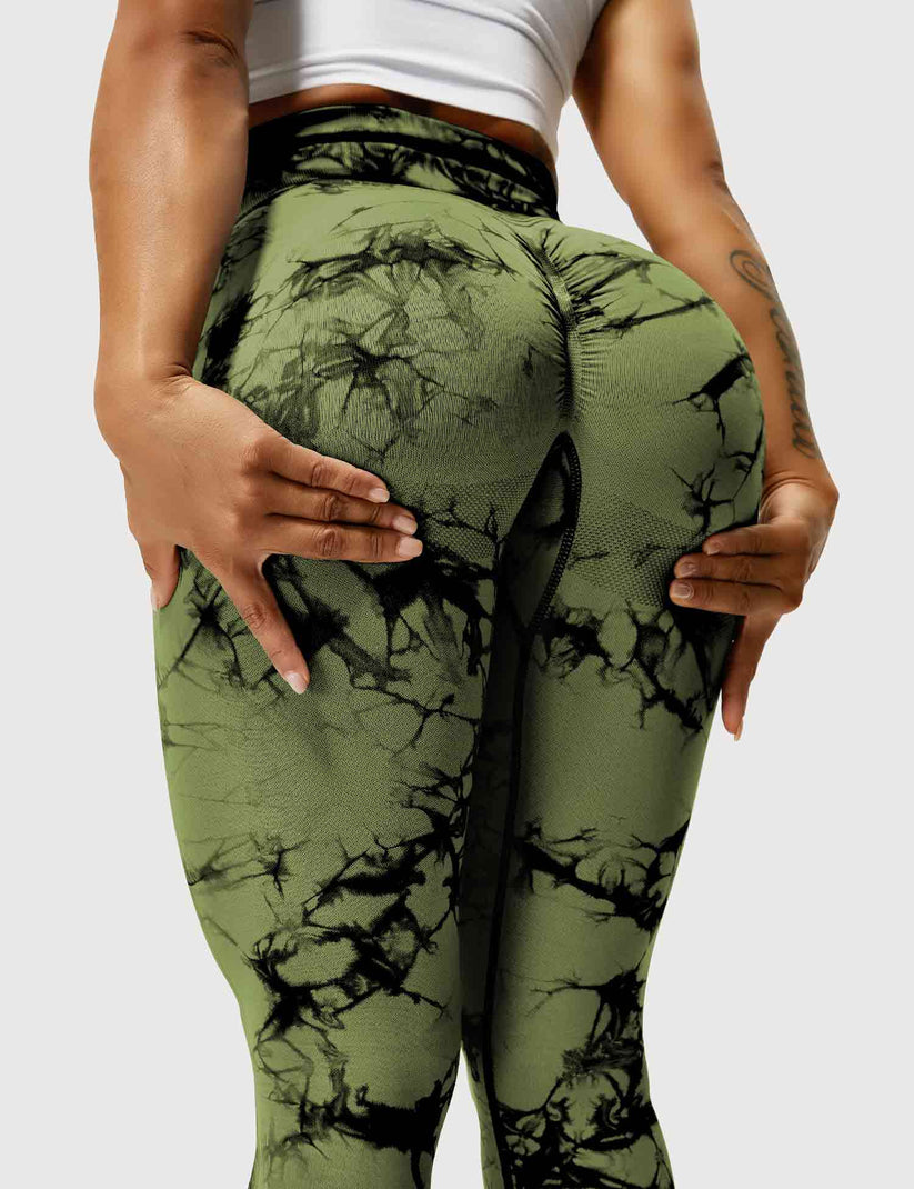 Laina | Women's Comfortable Tie Dye Leggings-Metro Lane Plaza