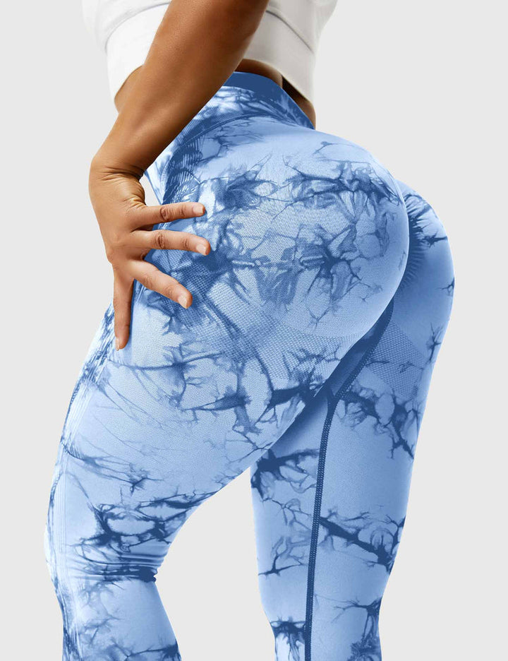 Laina | Women's Comfortable Tie Dye Leggings-Metro Lane Plaza