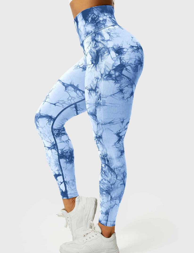 Laina | Women's Comfortable Tie Dye Leggings-Metro Lane Plaza