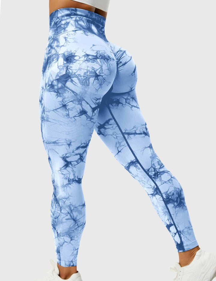 Laina | Women's Comfortable Tie Dye Leggings-Metro Lane Plaza